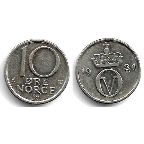 (416) Noruega. 1981. 10 Ore (EBC)