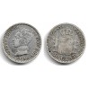 Alfonso XIII. 1904*(0-4). 50 Céntimos (BC) (Plata) Ceca de Madrid SM-V