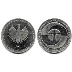 (157) Alemania. 1982(F). 5 Mark (EBC)
