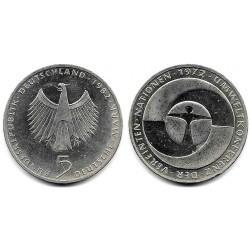 (157) Alemania. 1982(F). 5 Mark (EBC)