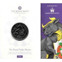 Gran Bretaña. 2023. 5 Pounds (SC) The Royal Tudor Beasts