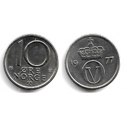 (416) Noruega. 1977. 10 Ore (SC)