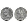 Alfonso XIII. 1892*(9-2). 50 Céntimos (BC) (Plata) Ceca de Madrid PG-M