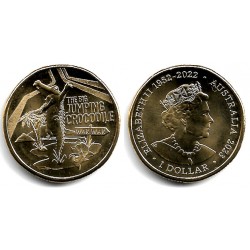 Australia. 2023. 1 Dollar (SC) The Big Jumping Crocodile