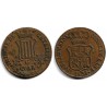 Isabel II. 1838. 6 Cuartos (MBC-) Ceca de Cataluña