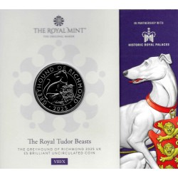 Gran Bretaña. 2025. 5 Pounds (SC) The Royal Tudor Beasts