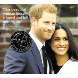 Gran Bretaña. 2018. 5 Pounds (SC) Royal Wedding