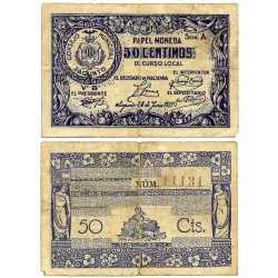 Sagunto. 1937. 50 Céntimos (MBC-)