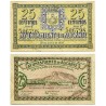 Alicante. 1937. 25 Céntimos (EBC+)