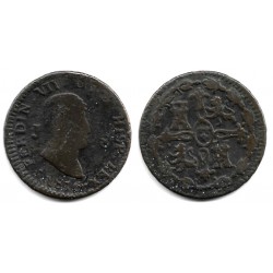 Fernando VII. 1816. 8 Maravedí (BC) Ceca de Jubia