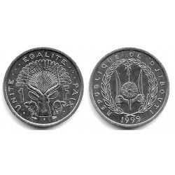 (20) Djibouti. 1999. 1 Franc (SC)