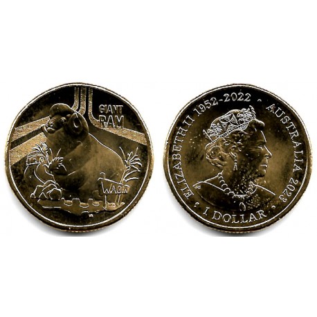 Australia. 2023. 1 Dollar (SC) Giant Ram