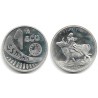 España. 1989. 1 Ecu (EBC+) (Plata) 6,72 gr. de .925 Milésimas