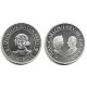 España. 1989. 2000 Pesetas (EBC+) (Plata) 27gr. de .925 Milésimas