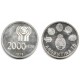 (79) Argentina. 1978. 2000 Pesos (EBC+) (Plata)