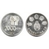 (79) Argentina. 1978. 2000 Pesos (EBC+) (Plata)
