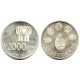 (79) Argentina. 1977. 2000 Pesos (EBC+) (Plata)