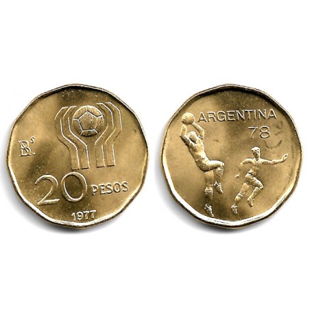 (75) Argentina. 1977. 20 Pesos (SC)