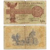 España (II República). 1937. 1 Peseta (BC/BC-) Serie B