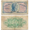 España (II República). 1937. 50 Céntimos (BC) Serie A