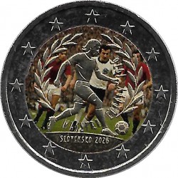 Eslovaquia. 2026. 2 Euro (SC) Coloreada