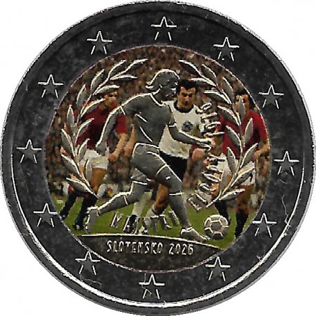 Eslovaquia. 2026. 2 Euro (SC) Coloreada
