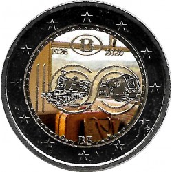Bélgica. 2026. 2 Euro (SC) Coloreada