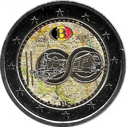 Bélgica. 2026. 2 Euro (SC) Coloreada