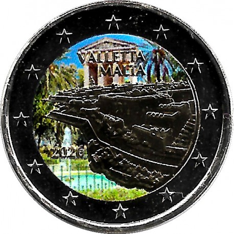 Malta. 2026. 2 Euro (SC) Coloreada