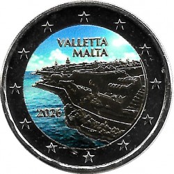 Malta. 2026. 2 Euro (SC) Coloreada