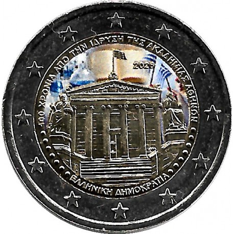 Grecia. 2026. 2 Euro (SC) Coloreada