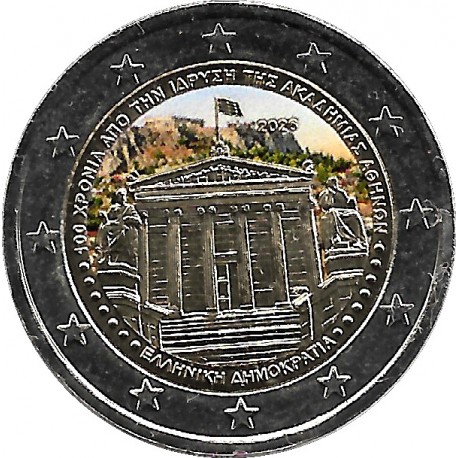 Grecia. 2026. 2 Euro (SC) Coloreada