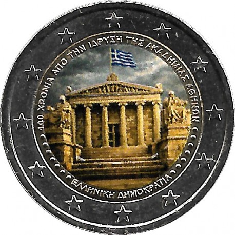 Grecia. 2026. 2 Euro (SC) Coloreada