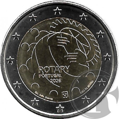 Portugal. 2026. 2 Euro (SC) Rotary