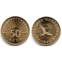 (1) Macedonia. 1993. 50 Deni (SC)