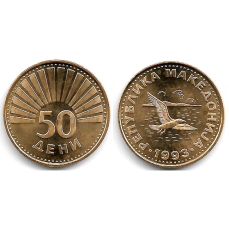 (1) Macedonia. 1993. 50 Deni (SC)