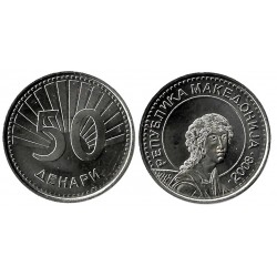 (32) Macedonia. 2008. 50 Denari (SC)