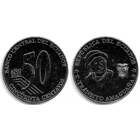 Ecuador. 2023. 50 Centavos (SC)