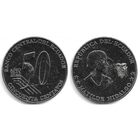 Ecuador. 2023. 50 Centavos (SC/SC-)
