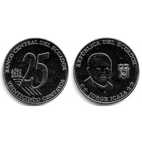 Ecuador. 2023. 25 Centavos (SC)