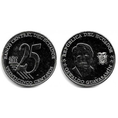 Ecuador. 2023. 25 Centavos (SC)