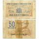 Benisa. 1937. 50 Céntimos (BC)