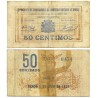 Benisa. 1937. 50 Céntimos (BC)