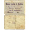 Benilloba. 1937. 1 Peseta (BC/BC+)