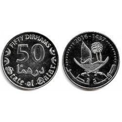 Qatar. 2016. 50 Dirhams (SC)