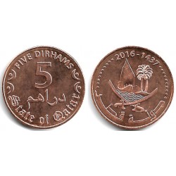 Qatar. 2016. 5 Dirhams (SC)