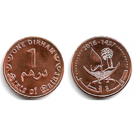 Qatar. 2016. 1 Dirham (SC)