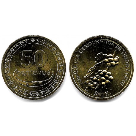 Timor Oriental. 2017. 50 Centavos (SC)