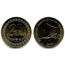 Timor Oriental. 2017. 25 Centavos (SC)