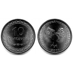 (3) Timor Oriental. 2011. 10 Centavos (SC)